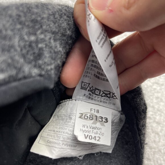 Outdoor Research Women's M Vashon Hybrid Full-Zip Jacket Black Wool Blend - Picture 11 of 16